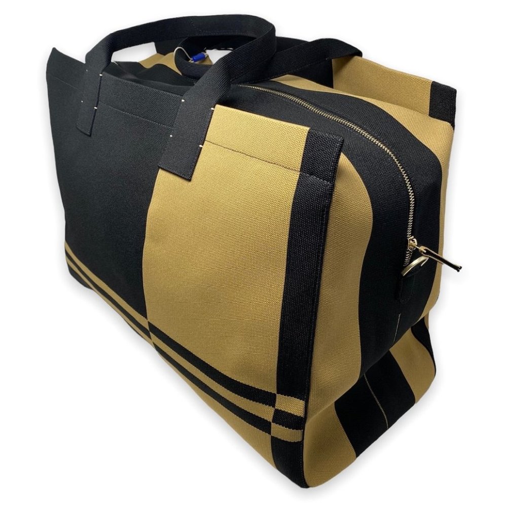 Rothy's Women's The Weekender Travel Duffle Bag - Carmel/Black - Picture 2 of 10